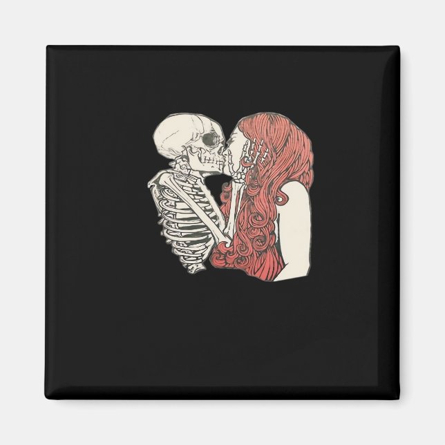 Till Death Do Us Part Skeleton Art Classic Magnet (Front)