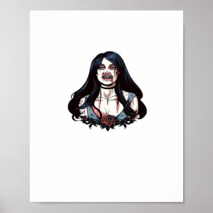 Till Death Do Us Part Skeleton Couple Classic  Poster