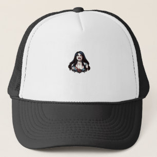 Till Death Do Us Part Skeleton Couple Classic  Trucker Hat