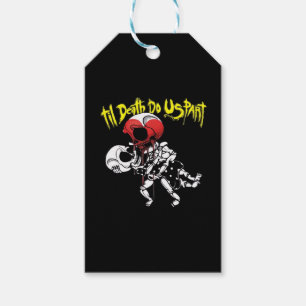 Till Death Do Us Part – Skeleton Couple Forever Gift Tags