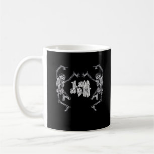 Till Death Do Us Part Skeleton Design Coffee Mug
