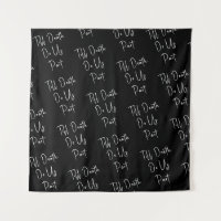 Till Death Do Us Part Skeleton Script Black