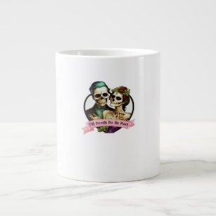 Till Death Do Us Part Skeleton Valentine Classic S Large Coffee Mug