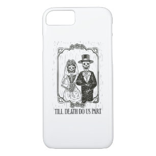 Till Death Do Us Part Skeleton Wedding Couple – Case-Mate iPhone Case