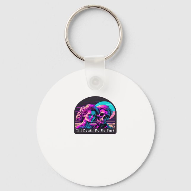Till Death Do Us Part – Sloth and Soulmate Keychain (Front)