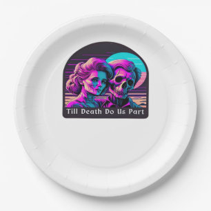 Till Death Do Us Part – Sloth and Soulmate Paper Plate