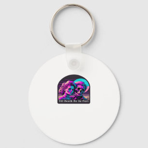 Till Death Do Us Part Sloth and Soulmate Theme Keychain
