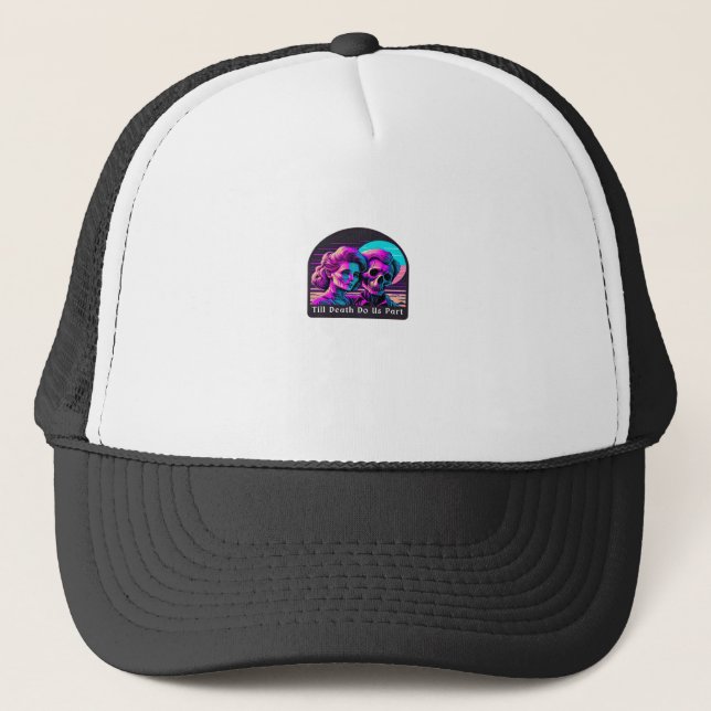 Till Death Do Us Part – Sloth and Soulmate Trucker Hat (Front)