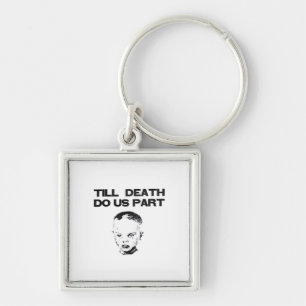 Till Death Do Us Part Sloth Classic Design Keychain