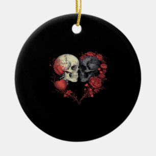 Till Death Do Us Part – Spooky Love Story Ceramic Ornament