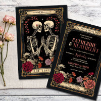 Till Death Do Us Part | Tarot Wedding Invitation