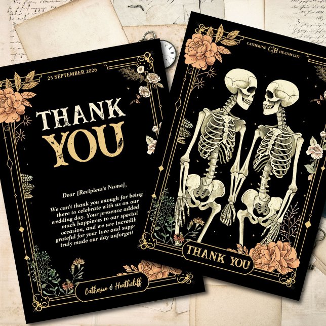 Till Death Do Us Part Thank You Card (Creator Uploaded)