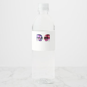 Till Death Do Us Part Together Water Bottle Label
