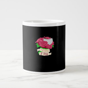 Till Death Do Us Part – Until the End Quote Large Coffee Mug
