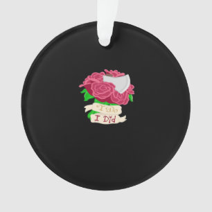 Till Death Do Us Part – Until the End Quote Ornament