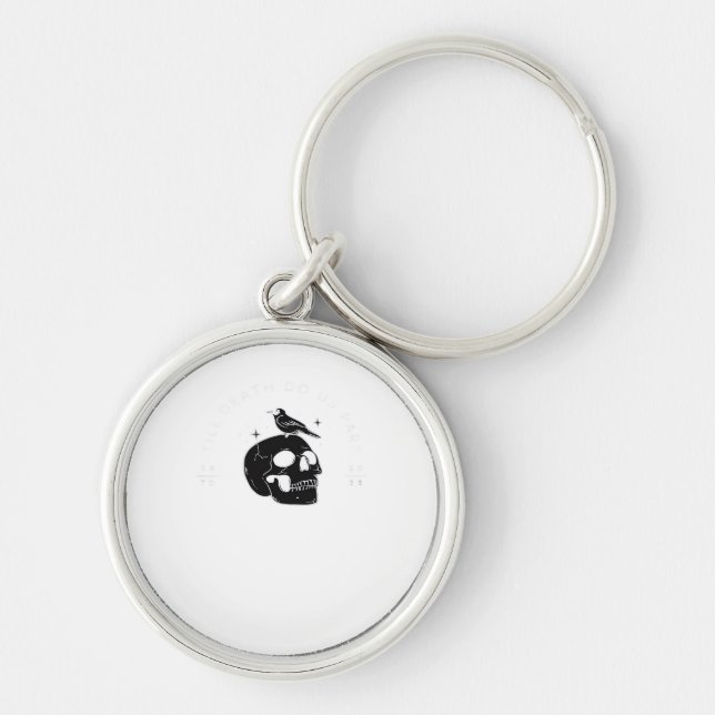 Till Death Do Us Part Wedding Classic Keychain (Front)