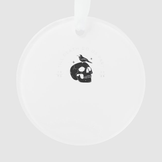 Till Death Do Us Part Wedding Classic Ornament (Front)