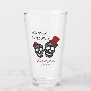 Till Death Do Us Part   Wedding Gift Favour Glass