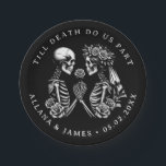 Till Death Do Us Part Wedding Paper Plate<br><div class="desc">Till Death Do Us Part Wedding Paper Plates</div>