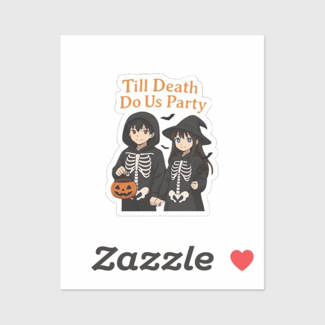 Till Death Do Us Party – Anime Halloween Couple Cl (Sheet)