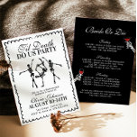 Till Death Do Us Party Bachelorette Weekend Invitation<br><div class="desc">This Till Death Do Us Party Bachelorette Weekend Itinerary Invitation features a hand drawn layout with hand drawn illustrations along with handwritten font! You have freedom to create something uniquely yours! Easily edit wording and colours to match your style! Text and background colours are fully editable >>>click the "Edit Using...</div>
