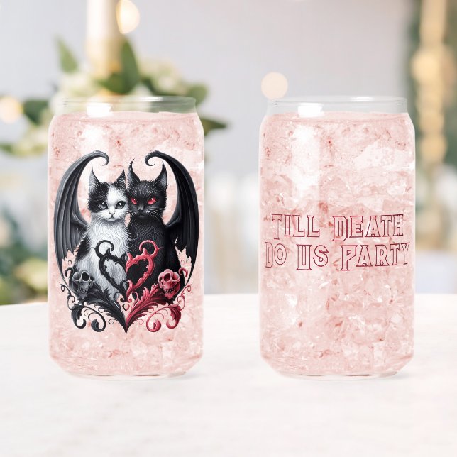 Till Death Do Us Party Devilish Kittens Can Glass (Insitu (Wedding))