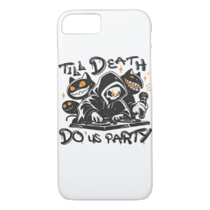 Till Death Do Us Party - DJ Grim Reaper And Spooky Case-Mate iPhone Case