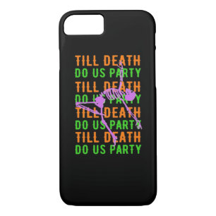 Till Death Do Us Party Funny Halloween Engagement  Case-Mate iPhone Case