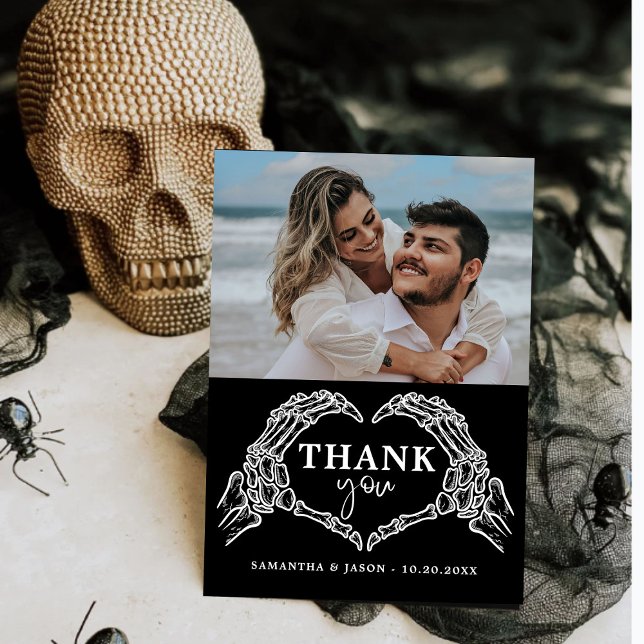 Till Death Do Us Party Gothic Halloween wedding Invitation (Creator Uploaded)