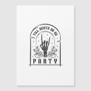 Till Death Do Us Party Retro Bachelorette Design