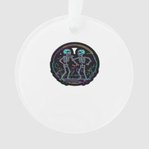 Till Death Do Us Party Skeleton Dance Classic Look Ornament