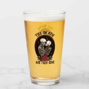 'Till Death Glass Tumbler