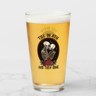 'Till Death Glass Tumbler