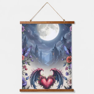 Till Death & Moonlight Bind Us. Hanging Tapestry