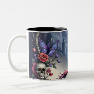 Till Death & Moonlight Bind Us.  Two-Tone Coffee Mug