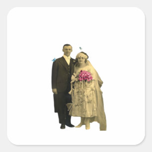 Till Death Us Do Part Classic Meme Square Sticker