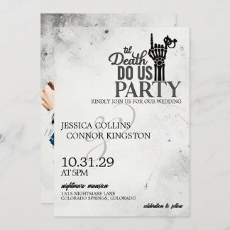 Till Death Wedding Invitation