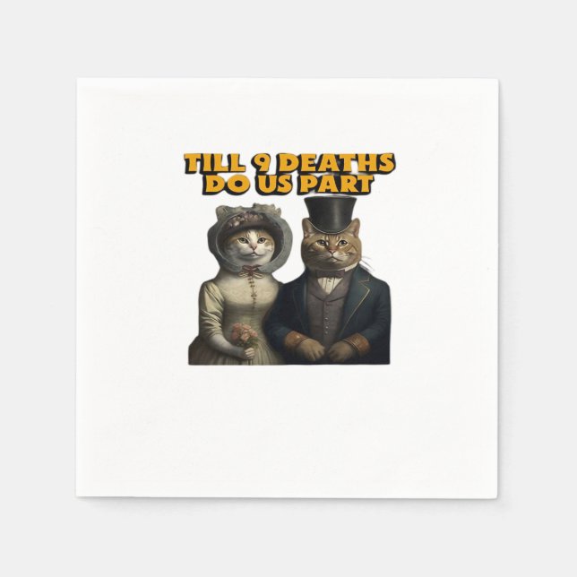 Till Deaths Do Us Part Classic Napkin (Front)