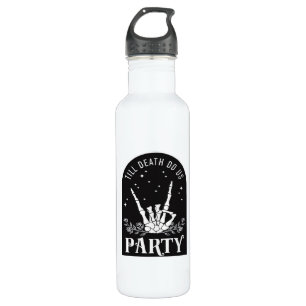 Till Do Death Us Party Bachelorette Halloween Bach 710 Ml Water Bottle