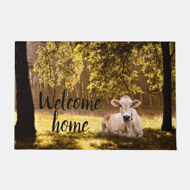 Till the cows come home doormat (Front)
