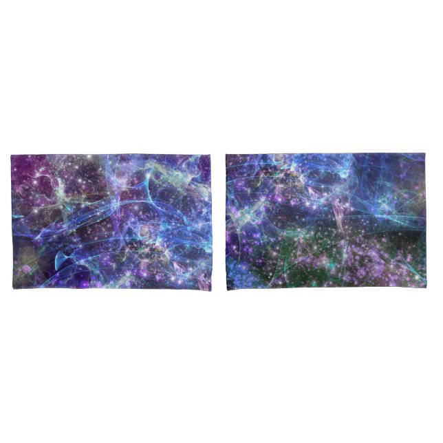 till the end of time, galactic space scape : pillowcase (Front-Set)