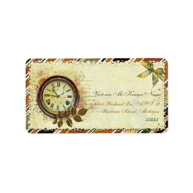 Till The End of Time Victorian BUSINESS OFFICE Label (Front)