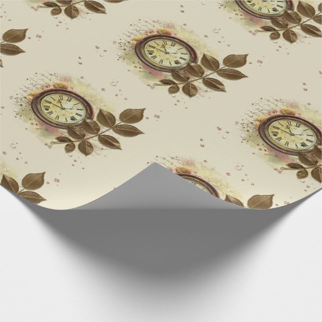 Till The End of Time Victorian Wrapping Paper (Corner)