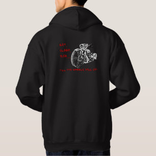 TILL THE WHEELS FALL OFF hoodie