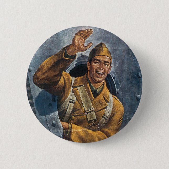 Till We Meet Again 2 Inch Round Button (Front)