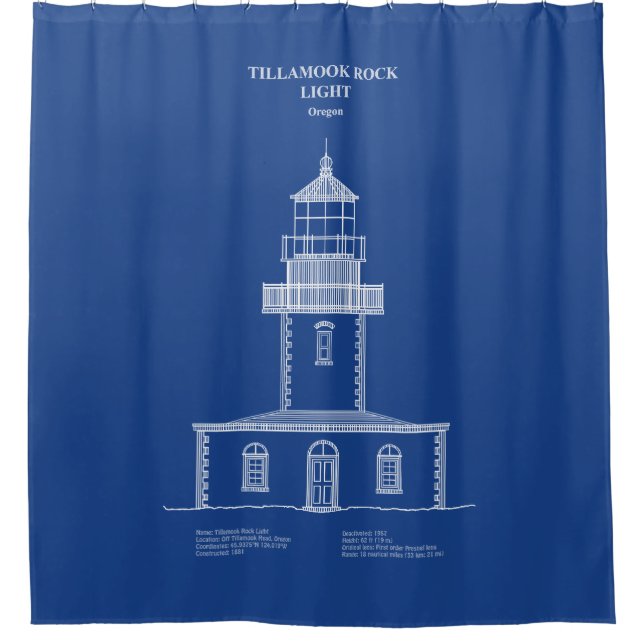 Tillamook Rock Lighthouse - Oregon – AD (Front)