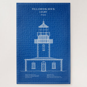 Tillamook Rock Lighthouse - Oregon – AD Jigsaw Puzzle