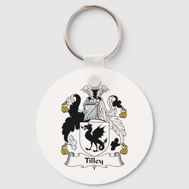 Tilley Family Crest Keychain (Front)