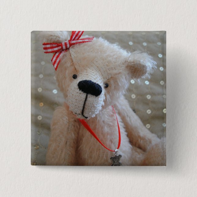 Tilly 2 Inch Square Button (Front)