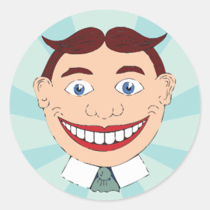 tilly classic round sticker